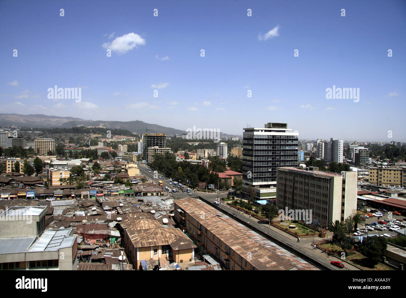 Addis Ababa, Äthiopien Stockfoto