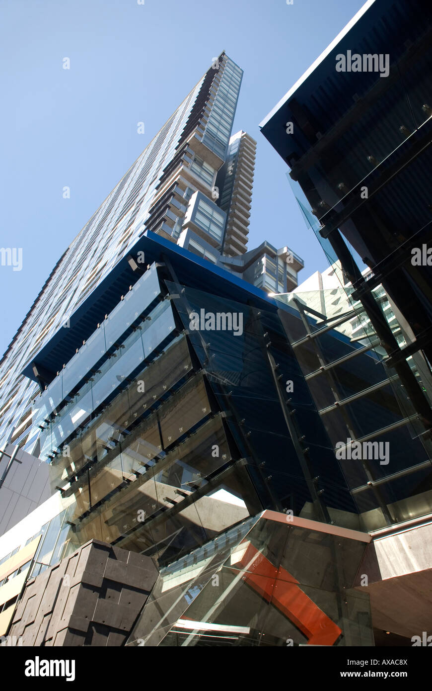 Australien Australien Melbourne Cbd-Architektur in und um kleine Lonsdale Street Stockfoto