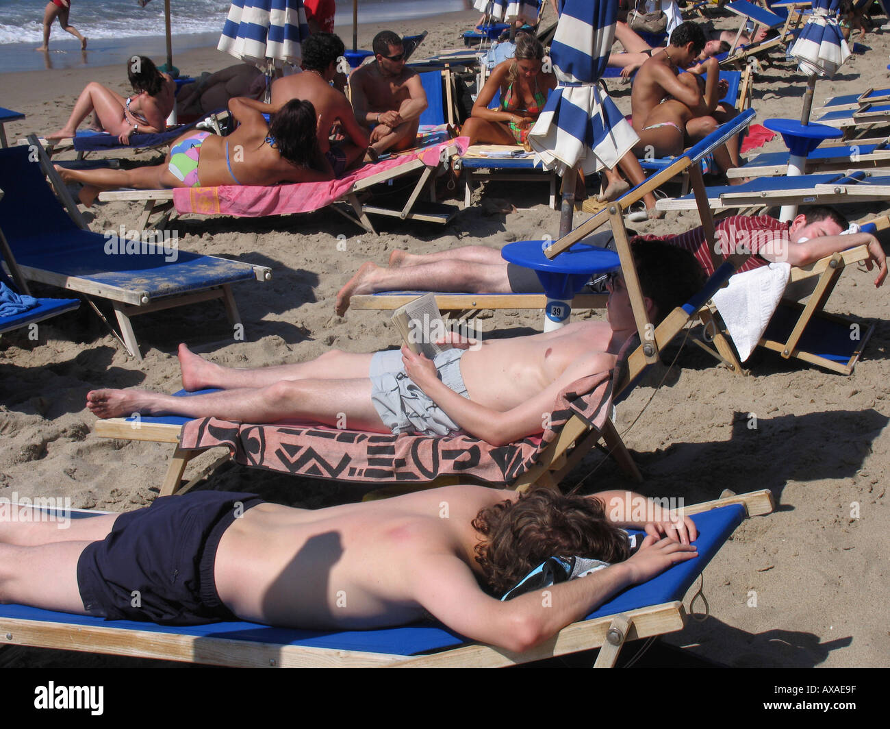 Cefalu-Sizilien-Italien Stockfoto