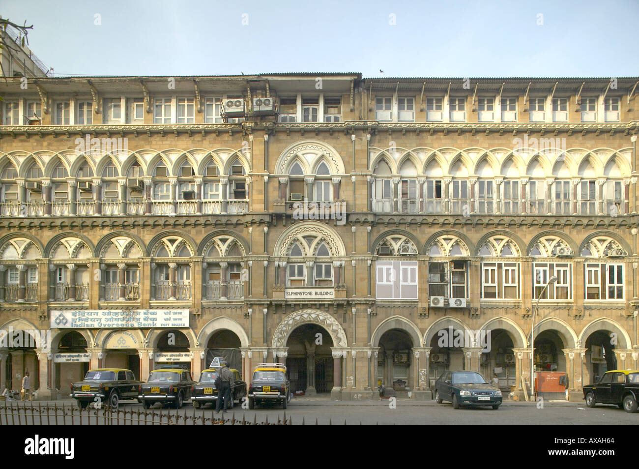 AAD73289 Elphinstone Gebäude Horniman Circle Bombay Mumbai Maharashtra Indien Stockfoto