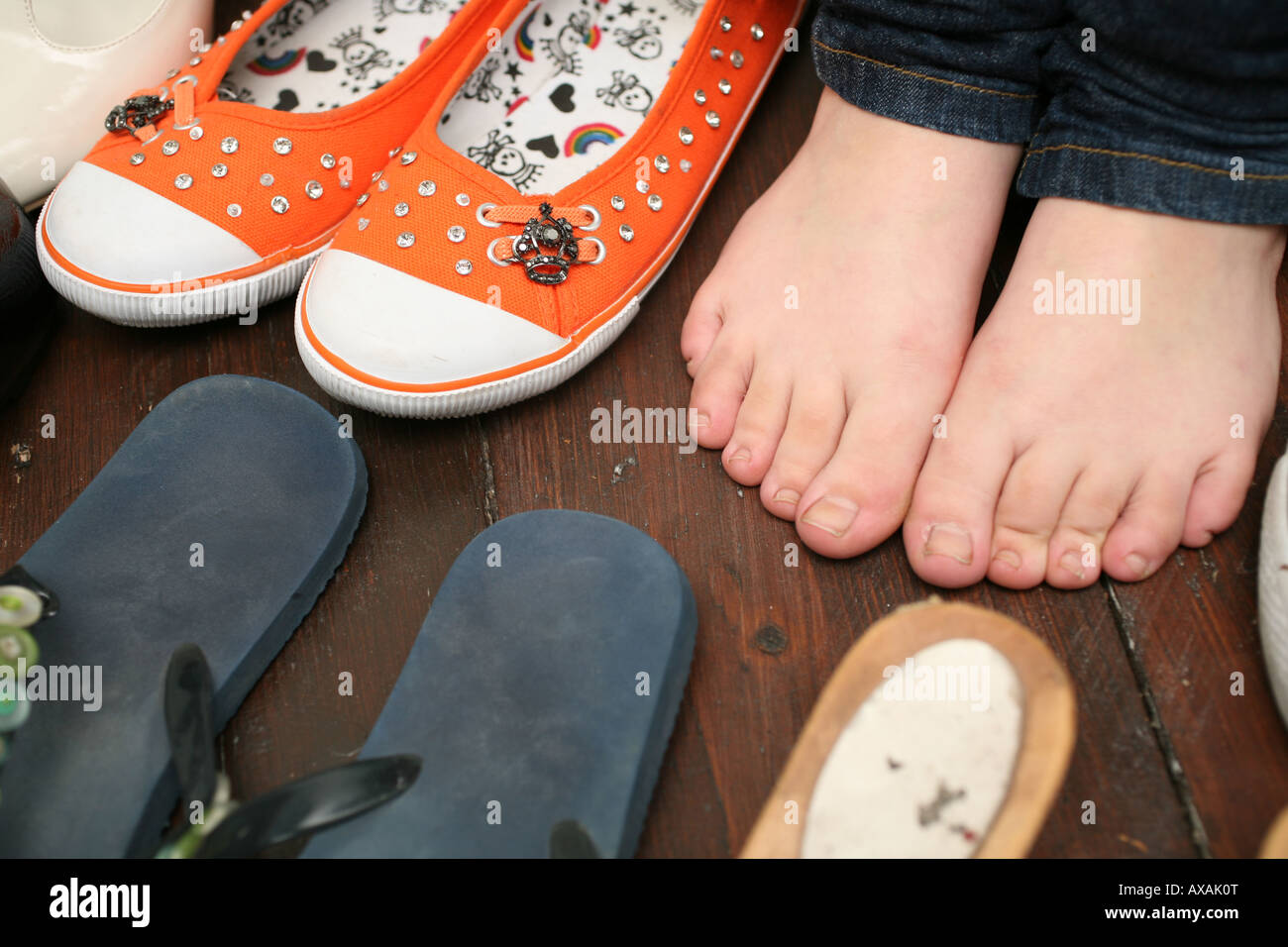 Schuhe Stockfoto