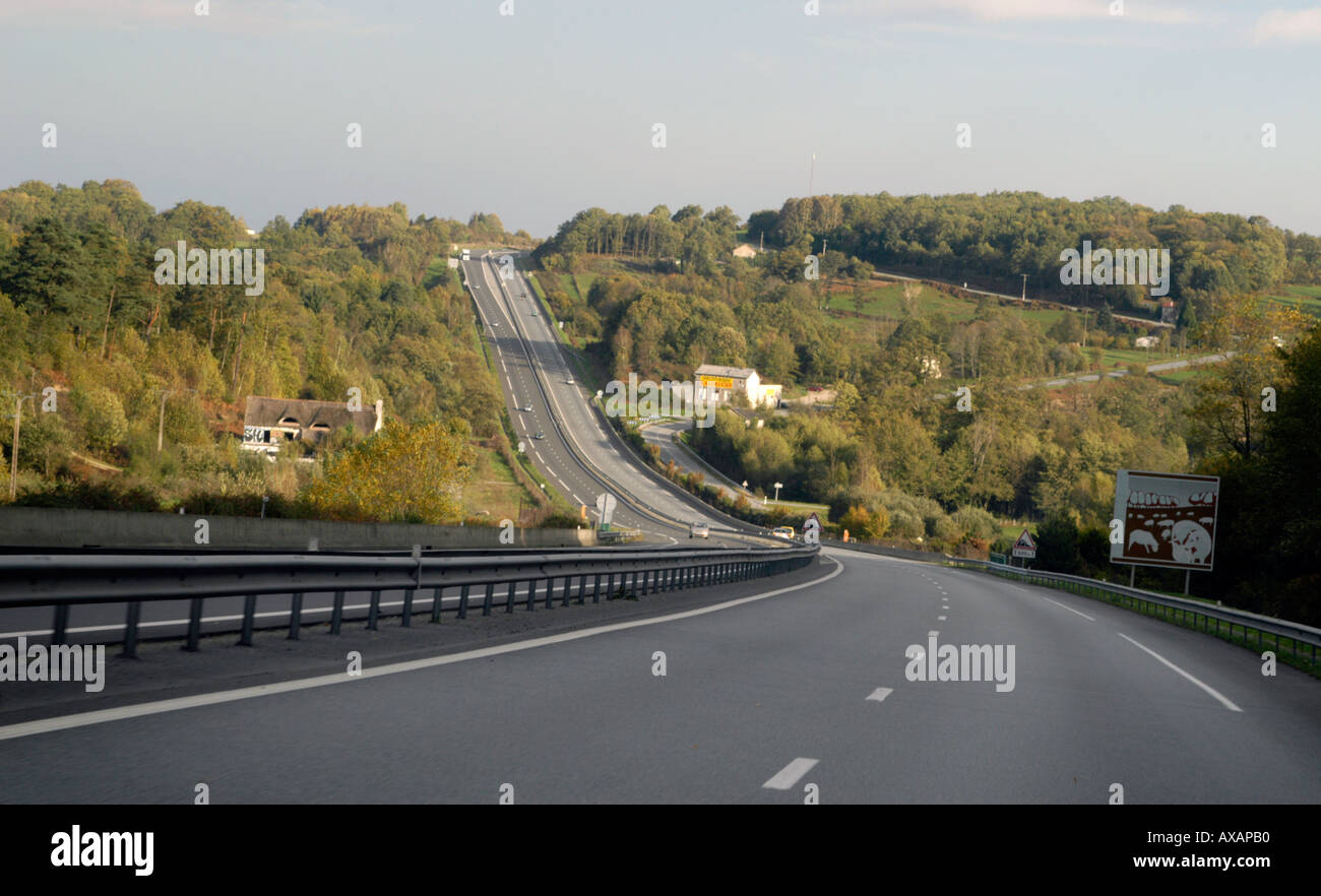 motor Lebensart in der Dordogne Frankreich Französisch Stockfoto