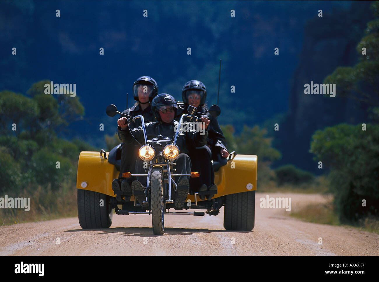 Mountain Top Trike Tour, Blue Mountains, New South Wales Australien Stockfoto