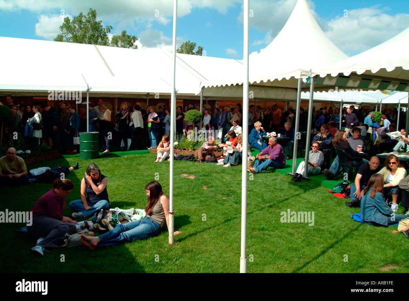 Hay on Wye buchen Festival Wales UK Stockfoto