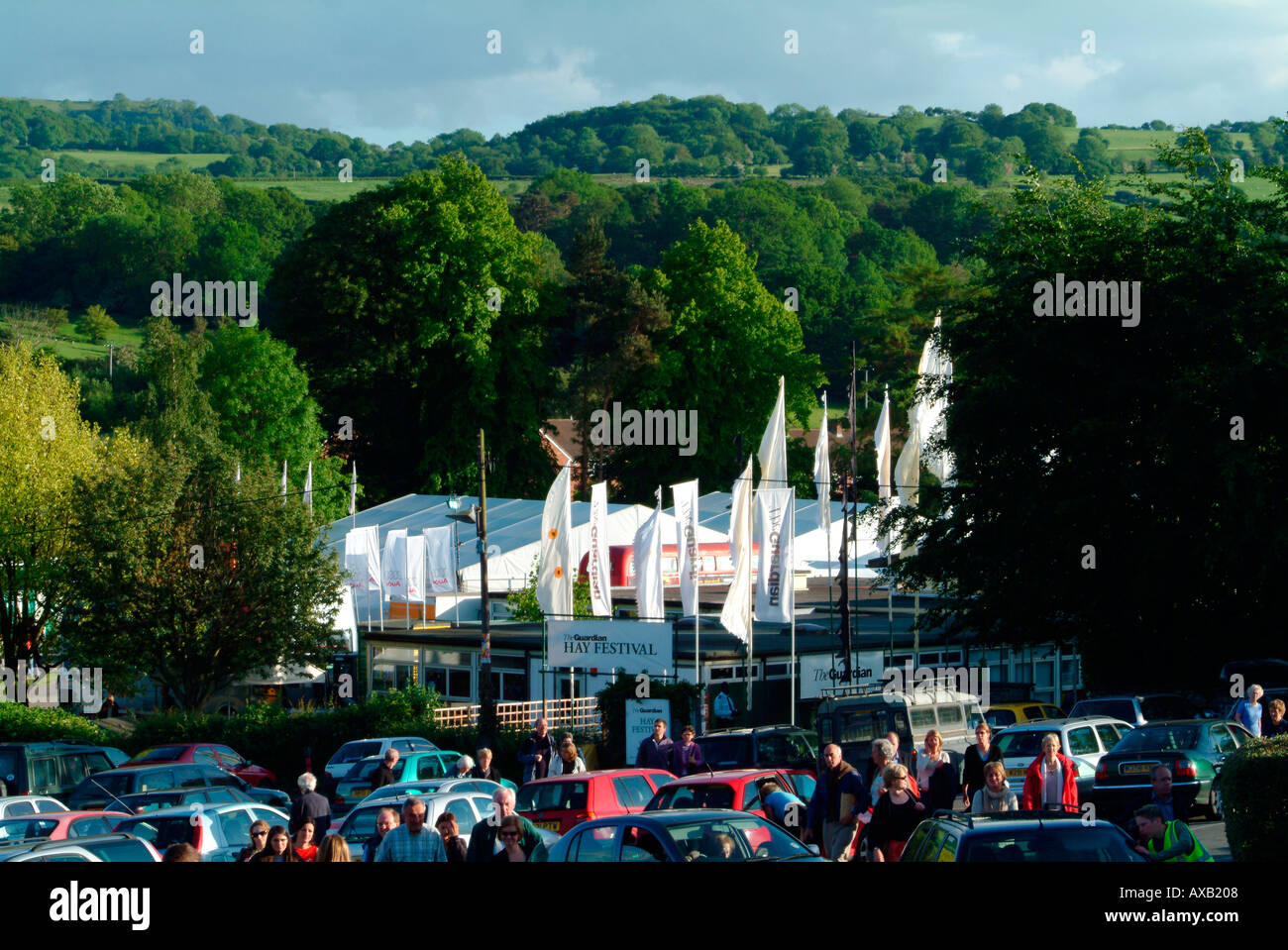 Hay on Wye buchen Festival Wales UK Stockfoto
