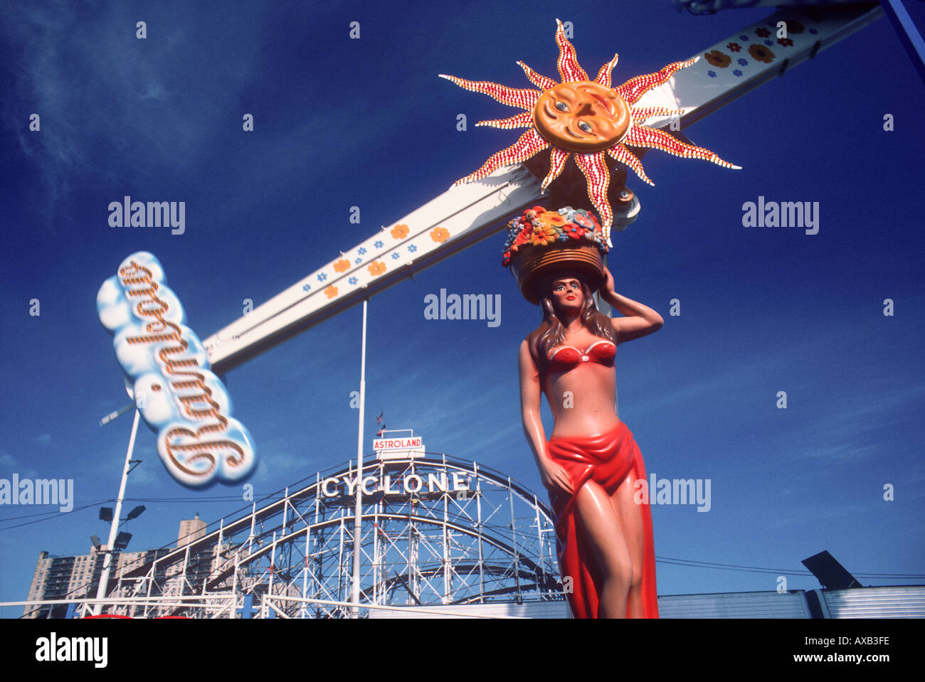 Coney Island New York USA SB Stockfoto