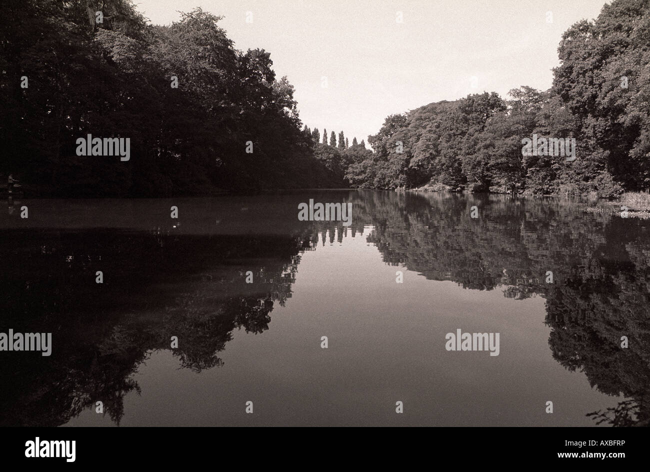 Stausee, Lymm Dam, Cheshire, UK Stockfoto