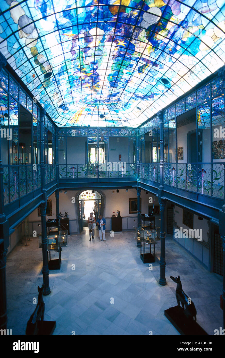 Casa Lis Museum, Jugendstil, Salamanca, Spanien Castilla Stockfoto