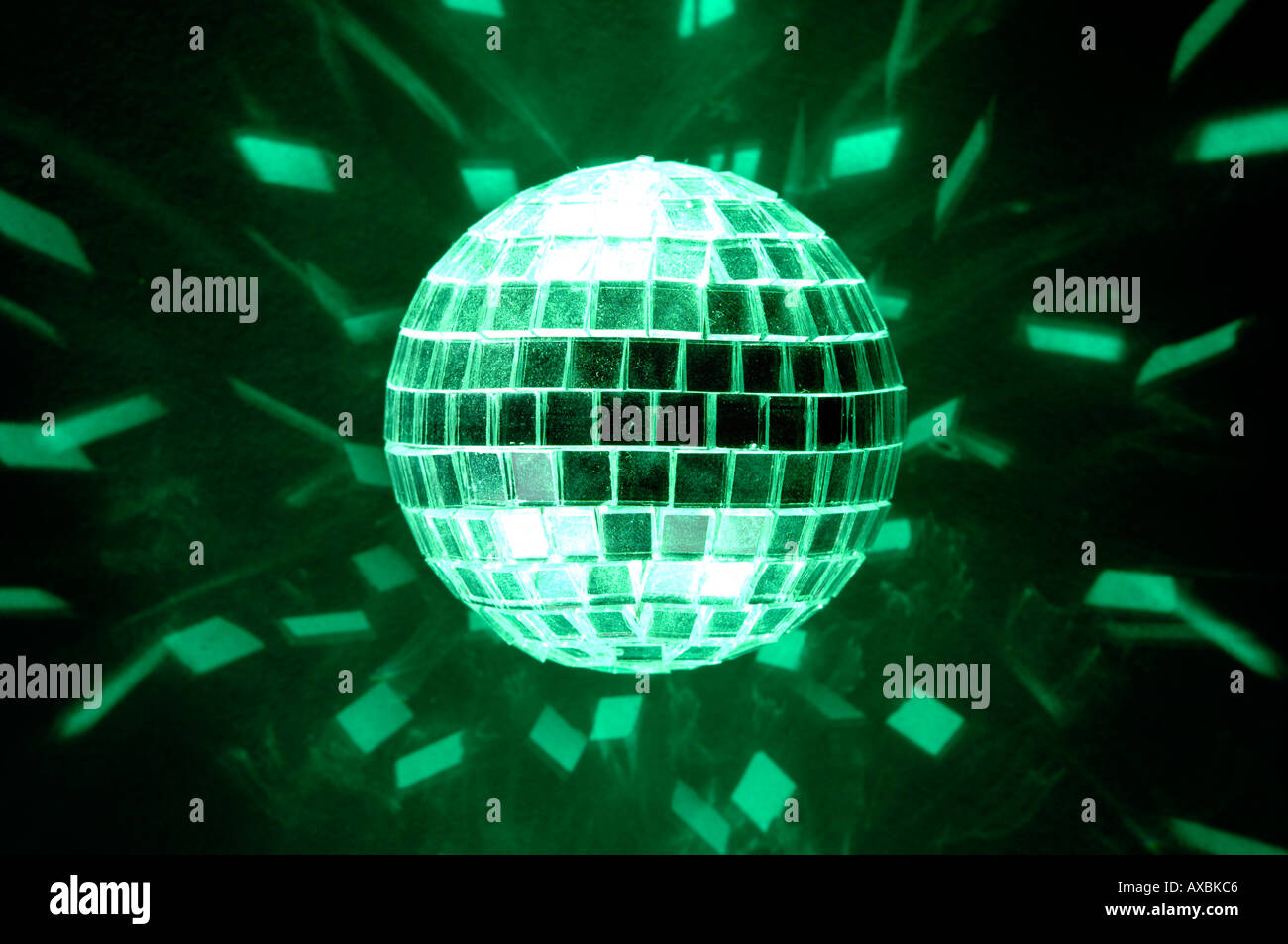 Spiegelkugel Stockfoto