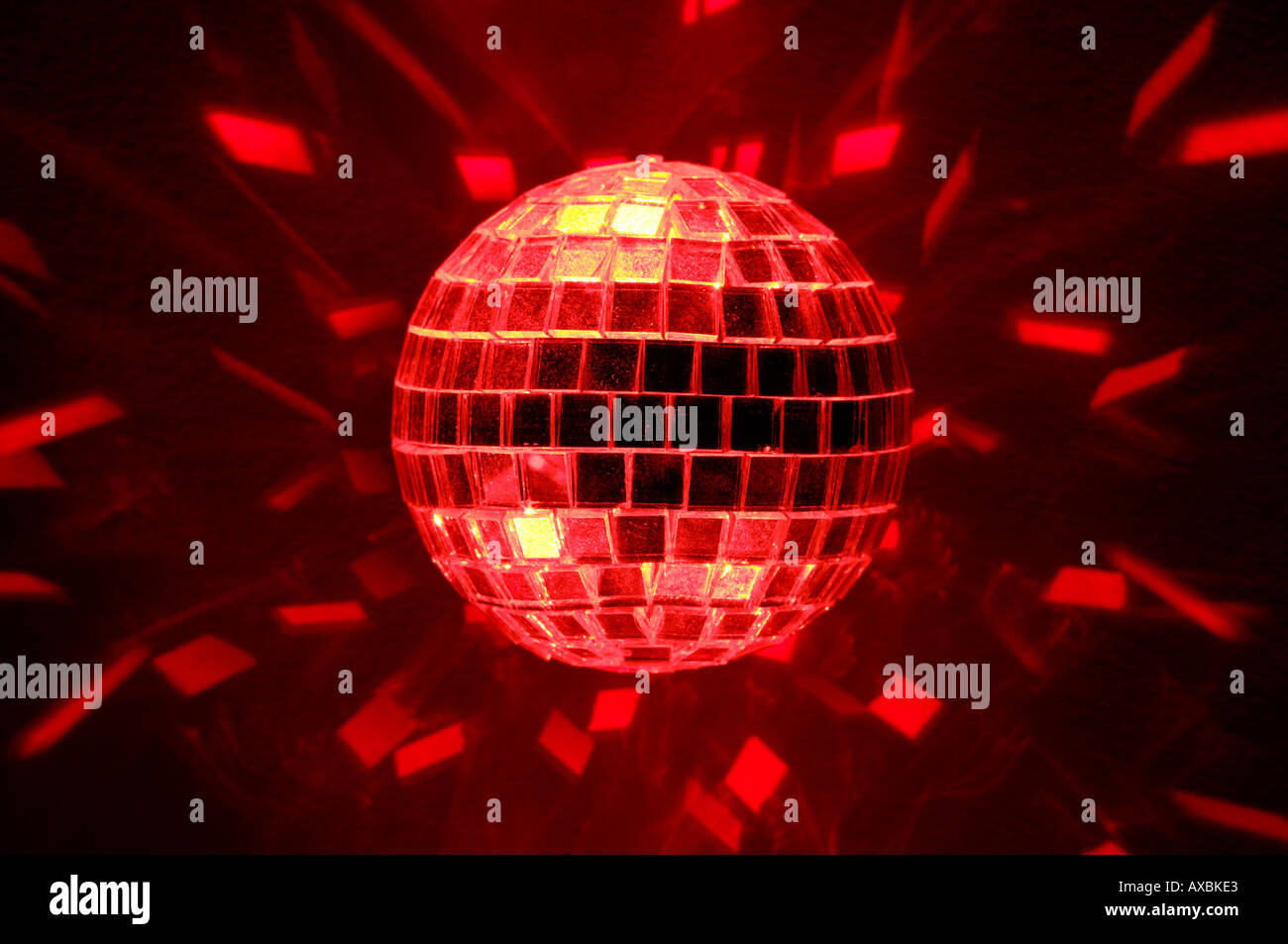 Spiegelkugel Stockfoto