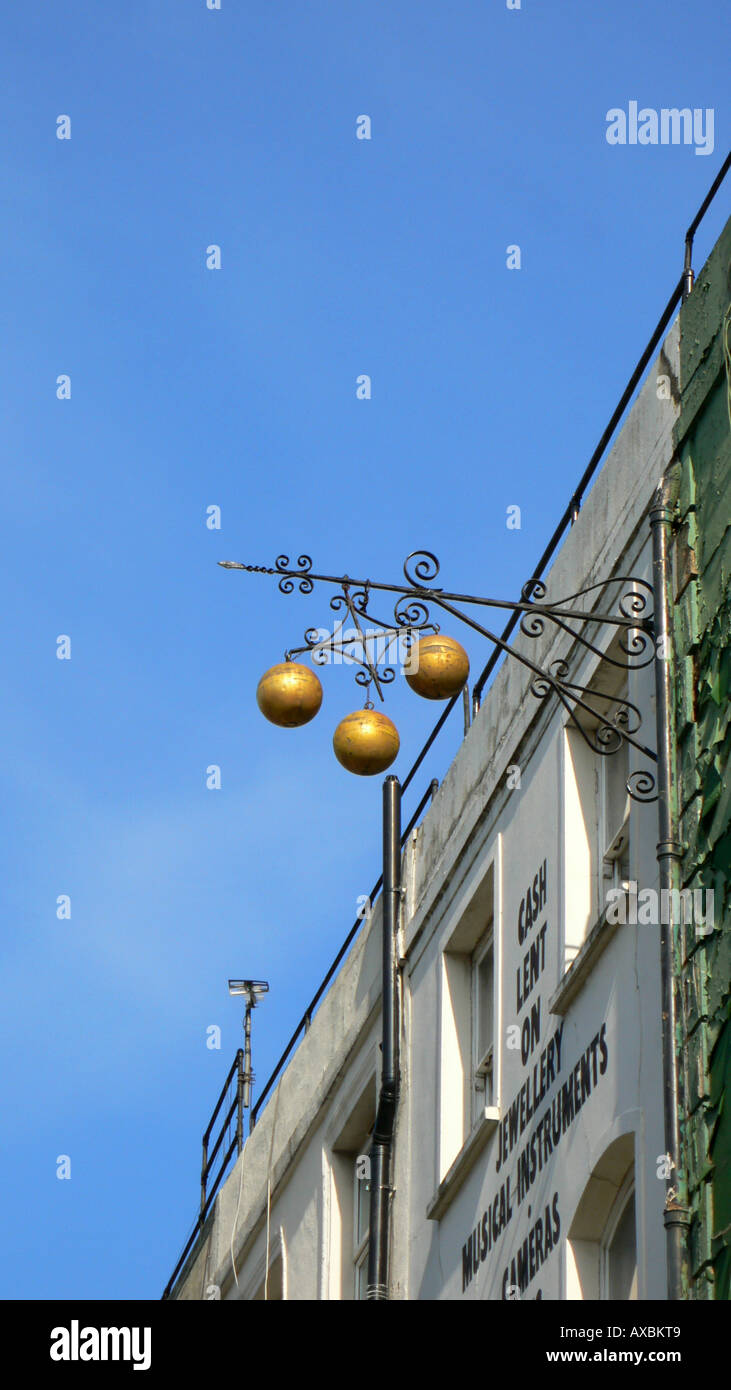 Pfandleiher Portobello Road Notting Hill London England UK Stockfoto