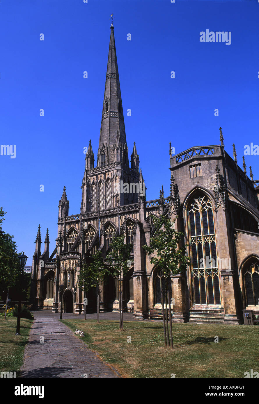Pfarrkirche St. Mary Redcliffe Bristol England UK Stockfoto