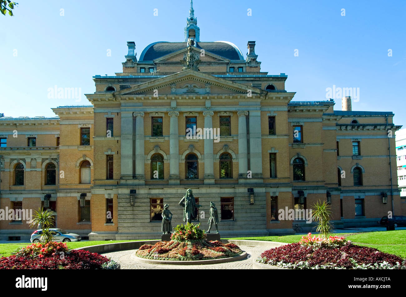 Nationalen Theatre.Oslo.Norway Stockfoto