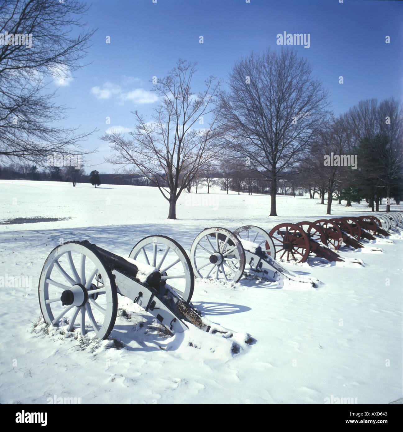 Valley Forge National Park USA Stockfoto