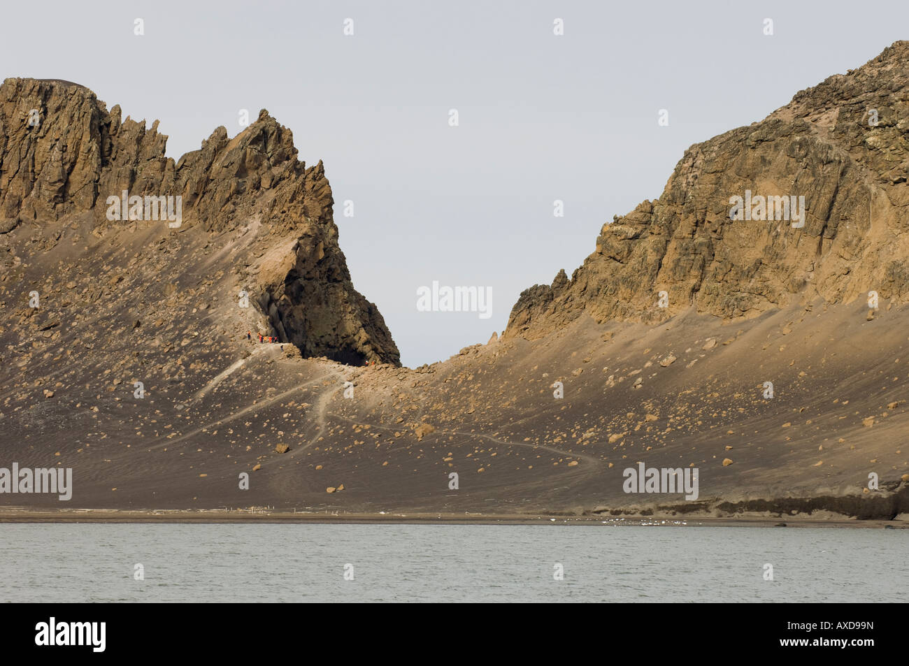 Antarktis South Shetland Inseln Deception Island Telefon Bay Stockfoto