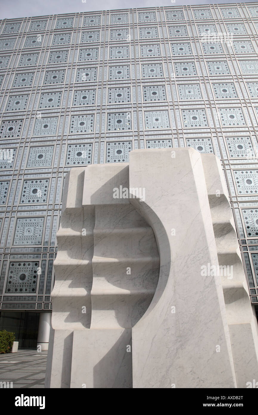 Institut du Monde Arabe, Institut der arabischen Welt, Paris, Frankreich Stockfoto