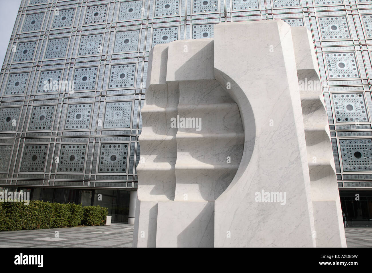 Institut du Monde Arabe, Institut der arabischen Welt, Paris, Frankreich Stockfoto