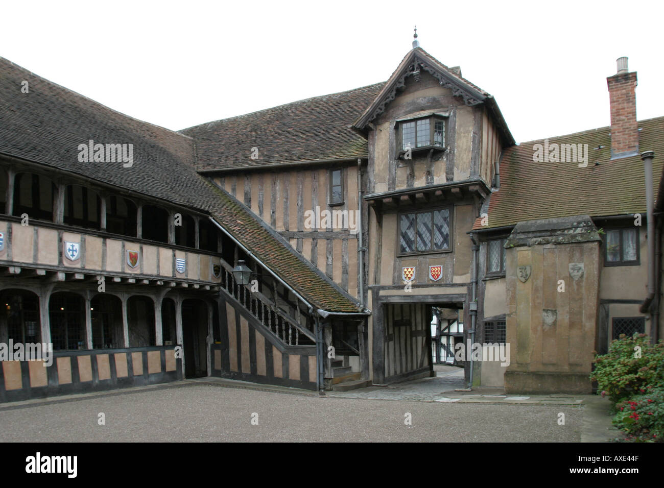 Lord Leycester Hospital Warwick Warwickshire England GB Vereinigtes Königreich Stockfoto