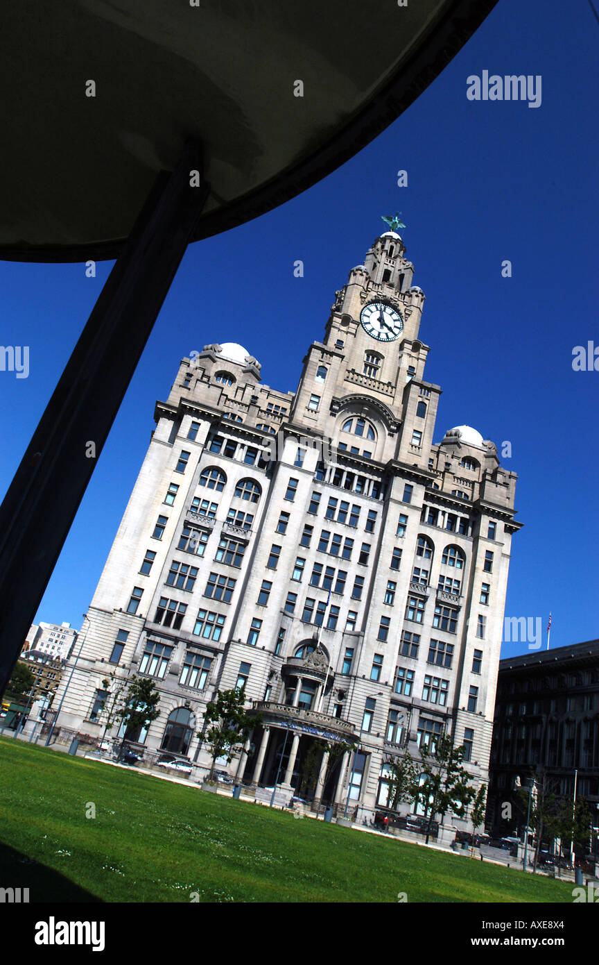 Das Royal Liver Building-Liverpool Stockfoto