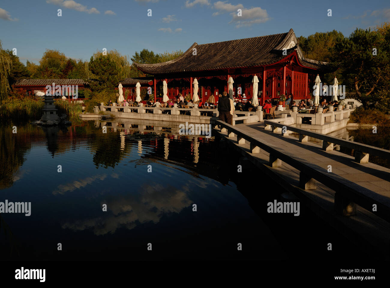 Berlin. Chinesische Garten. Chinesischer Garten. Garten des