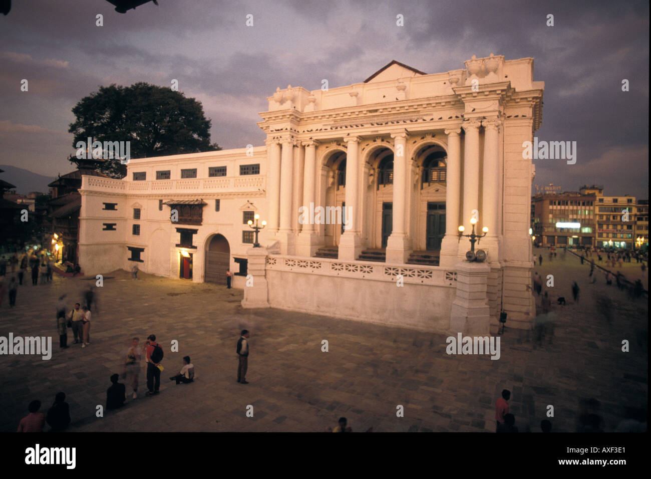 Asien Nepal Kathmandu Durbar Square Stockfoto