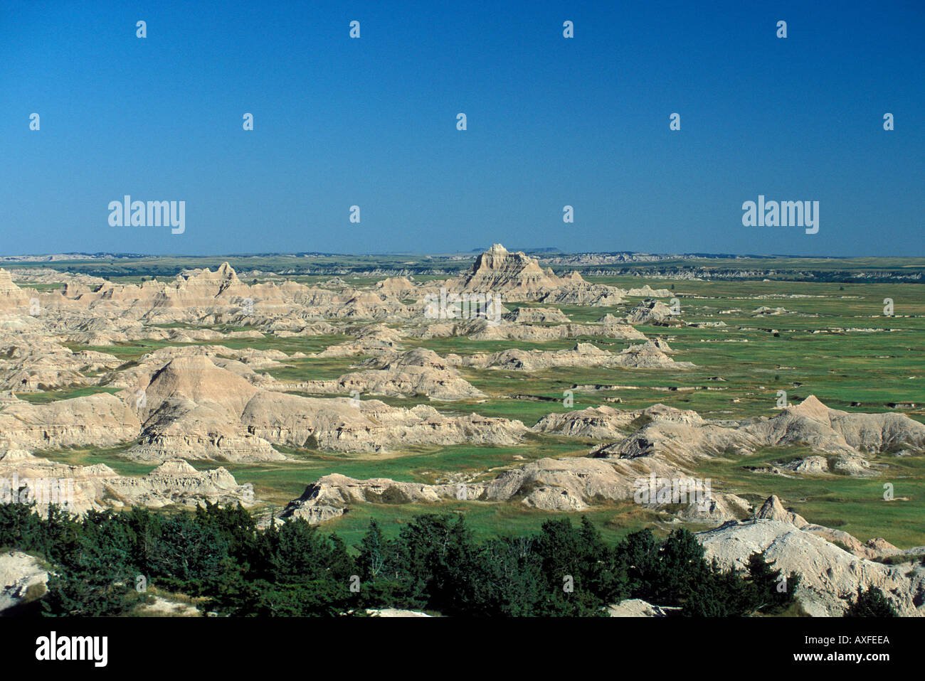 Badlands South Dakota USA Stockfoto
