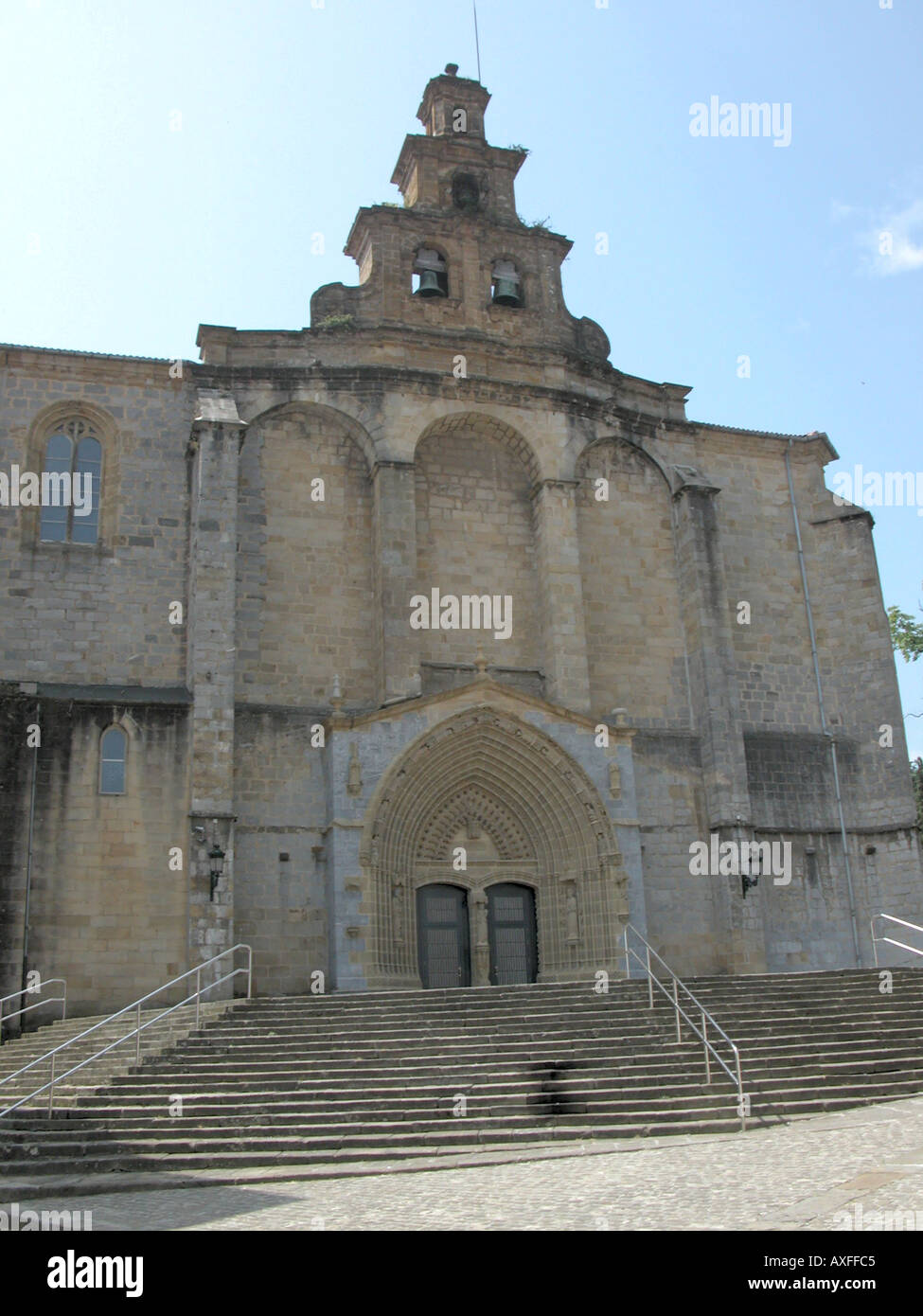 Die Kathedrale von Gernika im Baskenland von Spanien Stockfoto