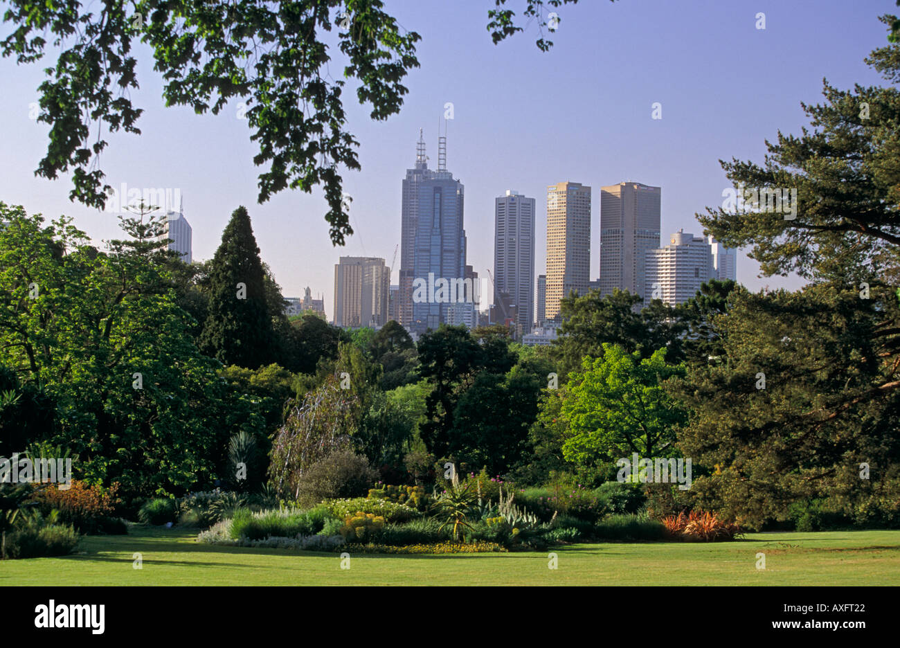 Royal Botanic Gardens, Melbourne, Australien Stockfoto