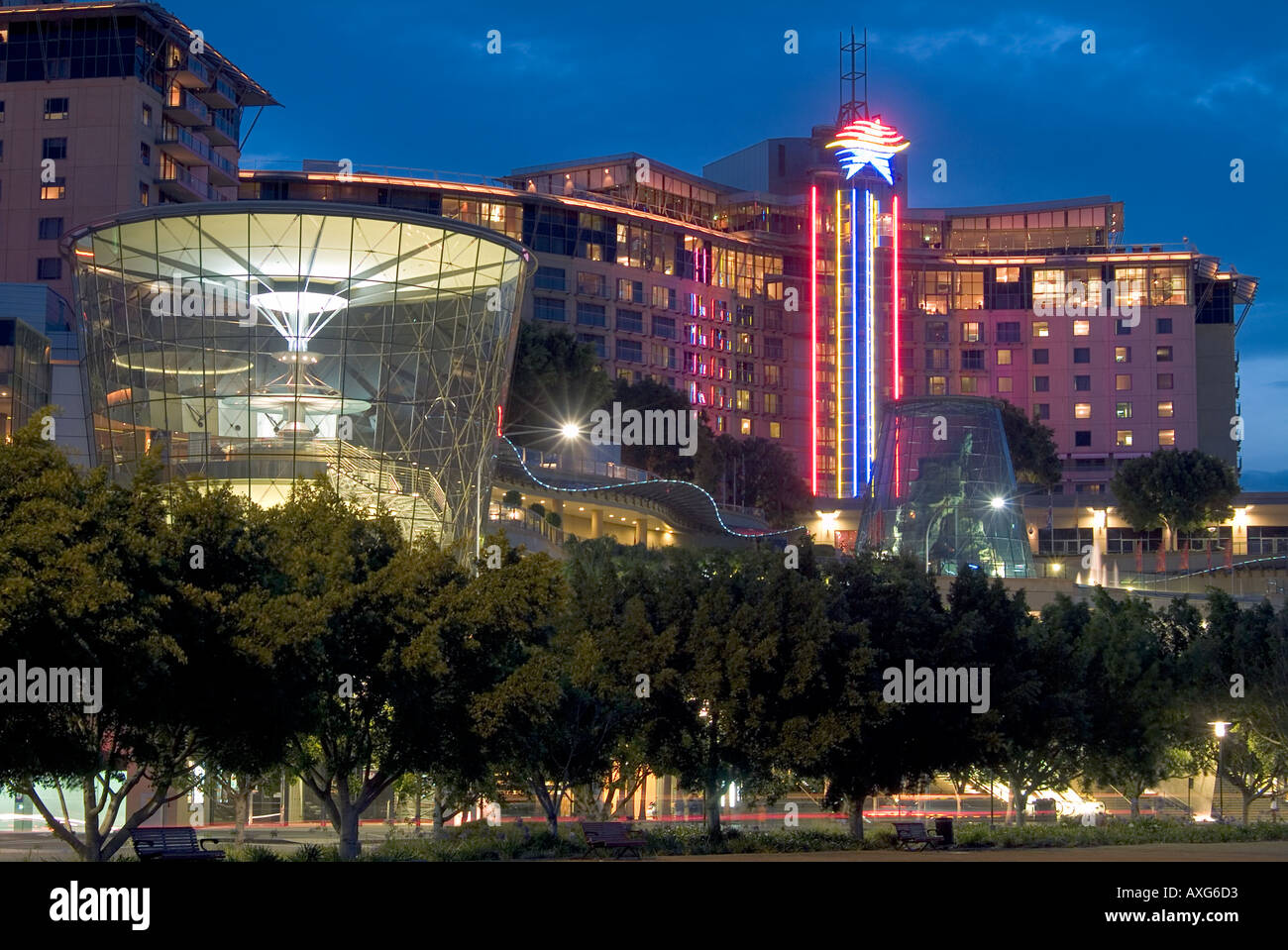 Star City Casino und Lyric Theatre Pyrmont Sydney Australien Stockfoto