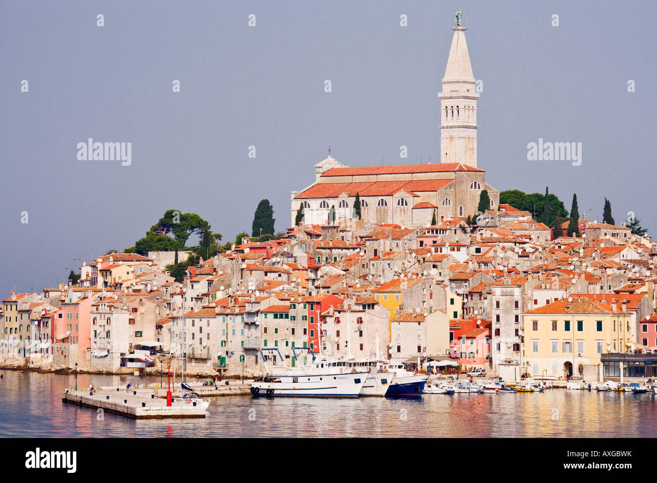 Kirche der Heiligen Euphemia, Rovinj, Kroatien Stockfoto