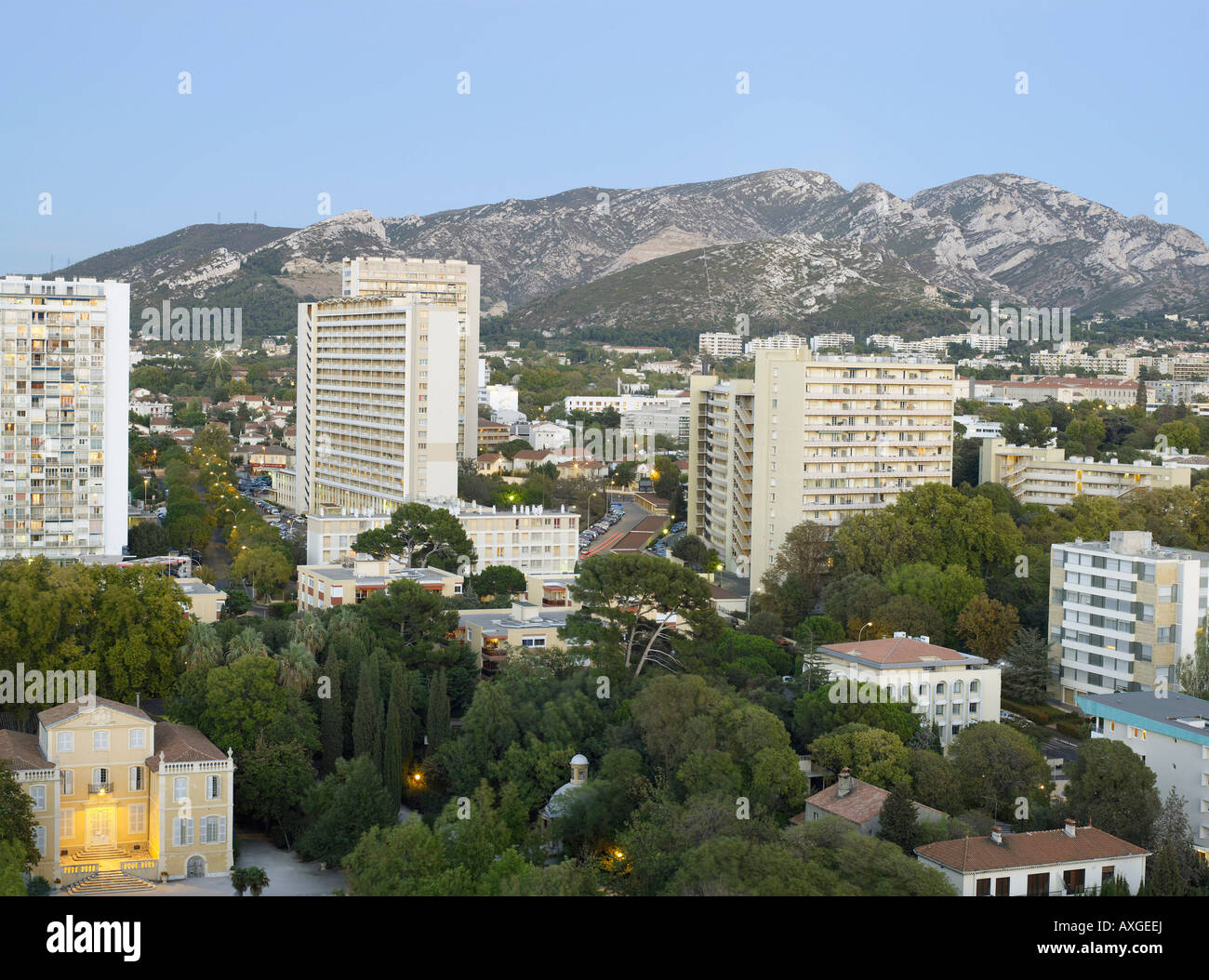 Bouches-du-Rhône, Frankreich Stockfoto