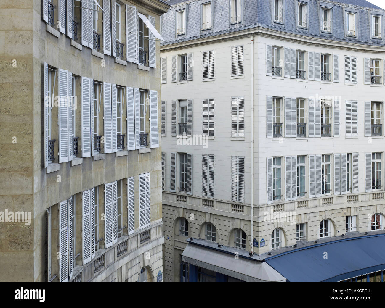 Gebäude in Frankreich Stockfoto