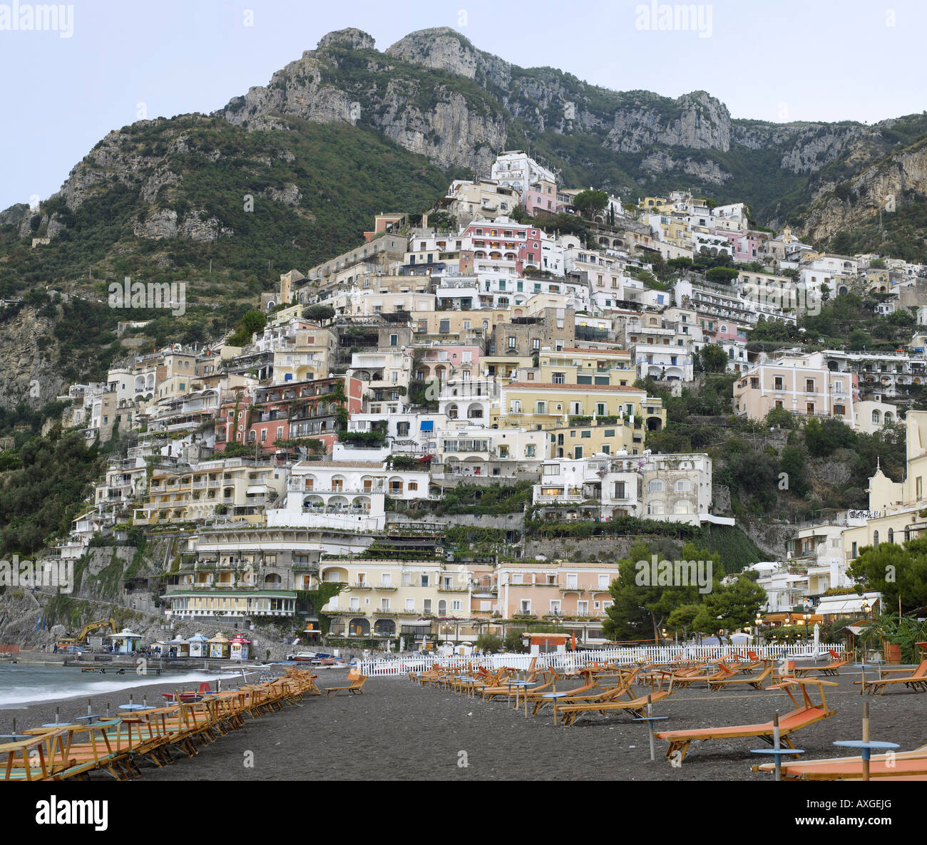 Salerno, Kampanien, Italien Stockfoto