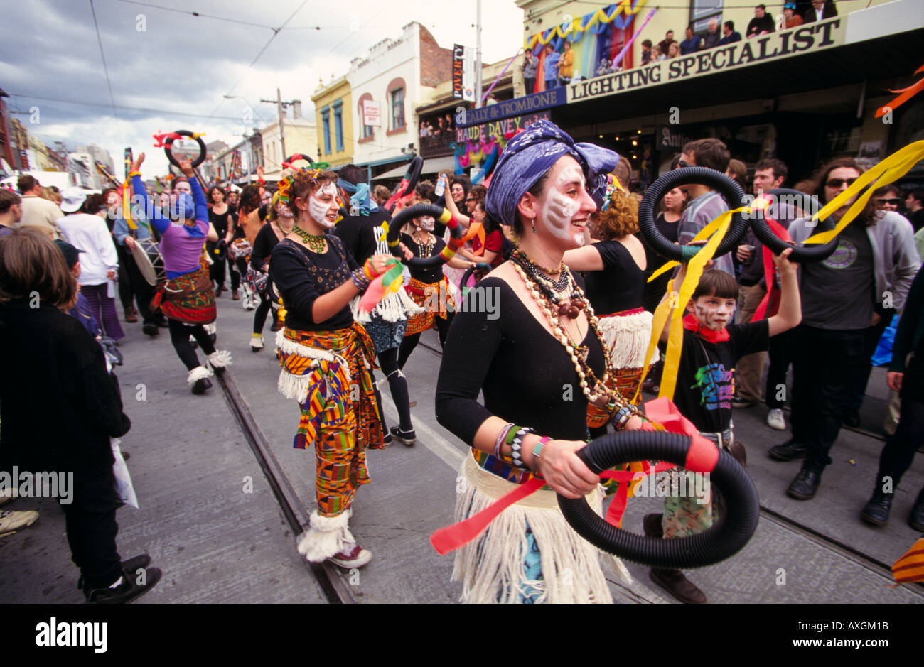 Melbourne Fringe Festival, Australien Stockfotografie Alamy