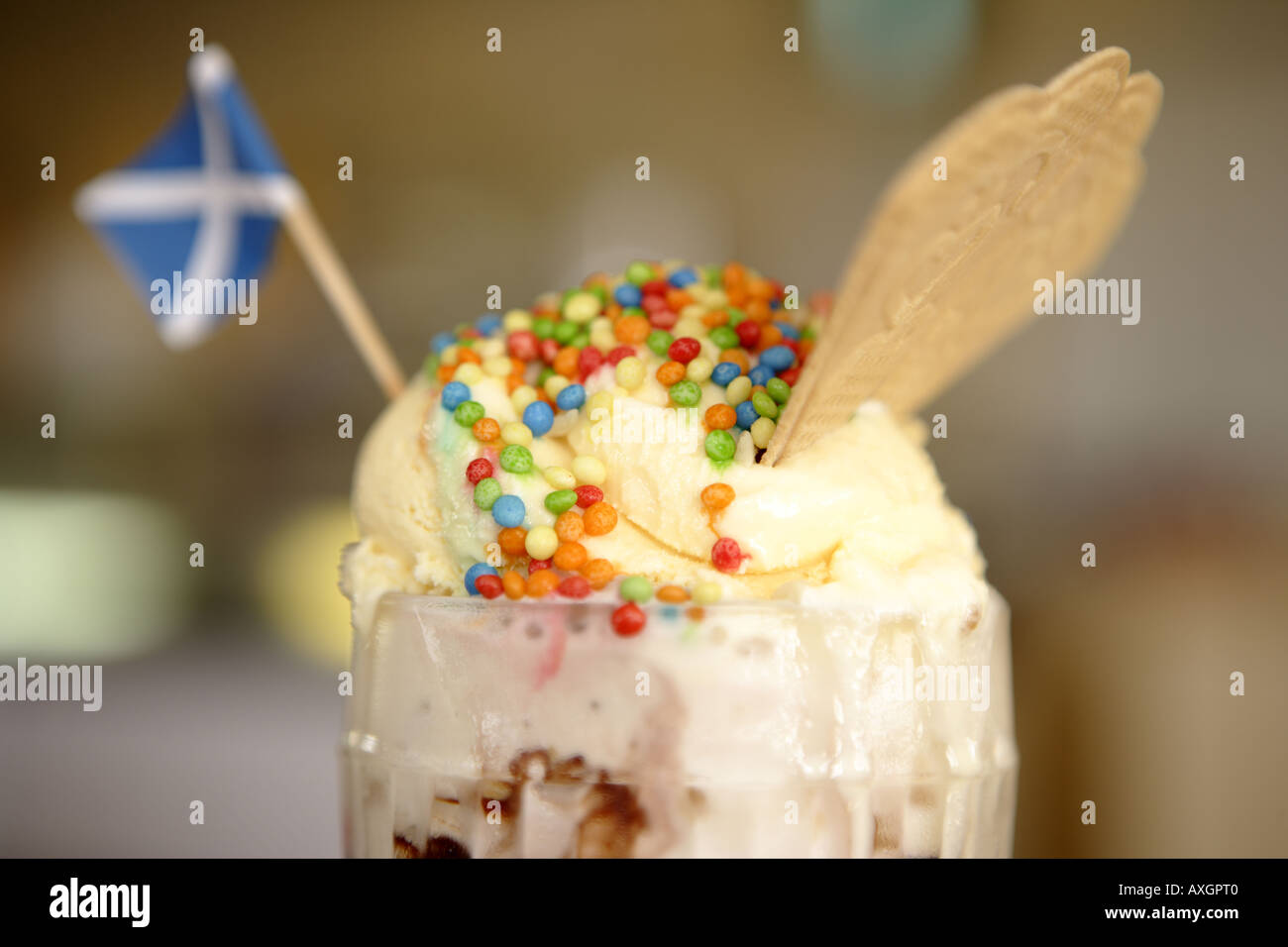 Ice Cream Stockfoto