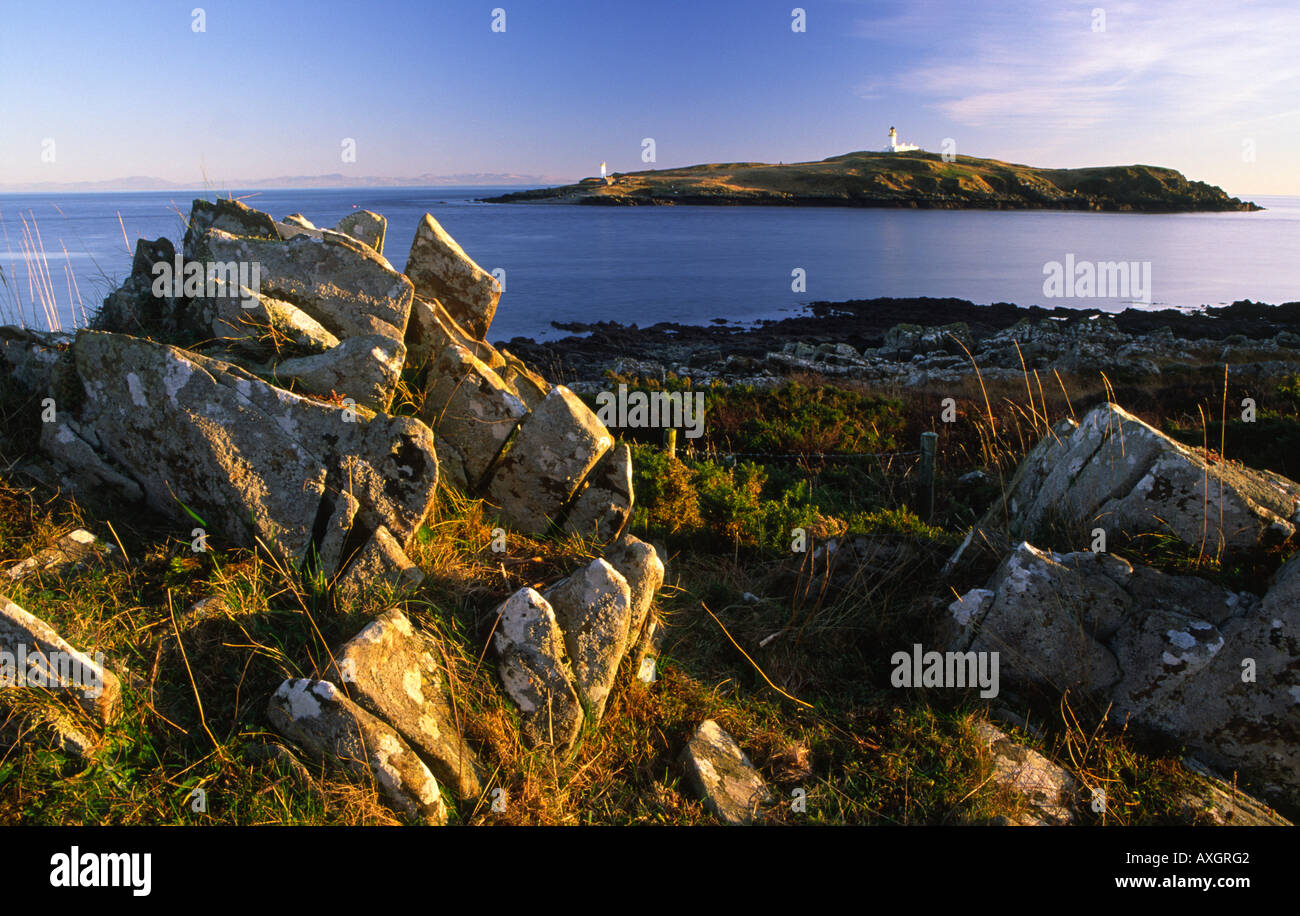 Ross Kirkcudbright Bucht Stockfoto