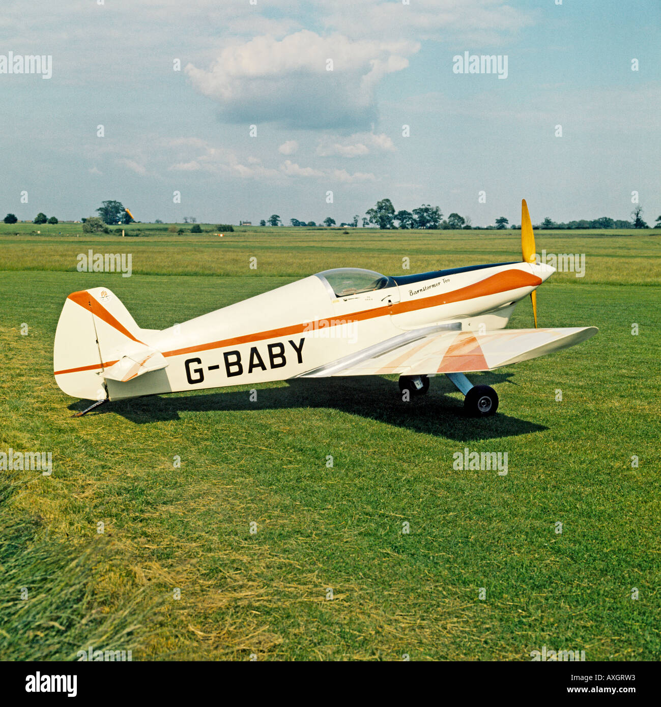 Taylor JT 2 Titch kleinen Leichtflugzeugen England der 1970er Jahre Stockfoto