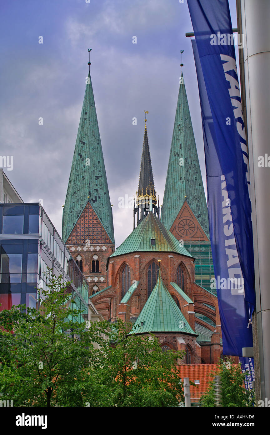 Lübeck marienkirche st marien Fotos und Bildmaterial in hoher