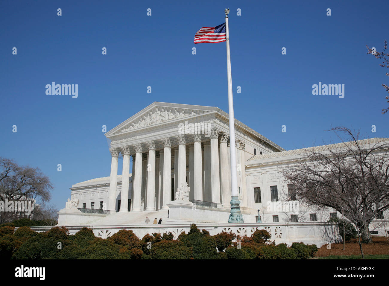 US Supreme Court Gebäude, Washington DC, USA Stockfoto