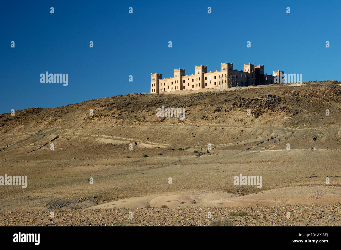 Berber Schloss in der Wüste südlich von Marrakesch Sorocco Stockfoto