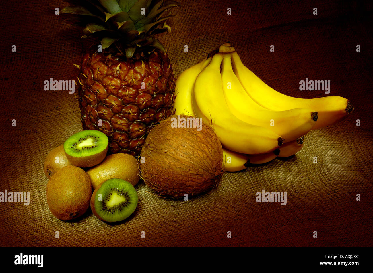 Exotische Früchte Stockfoto