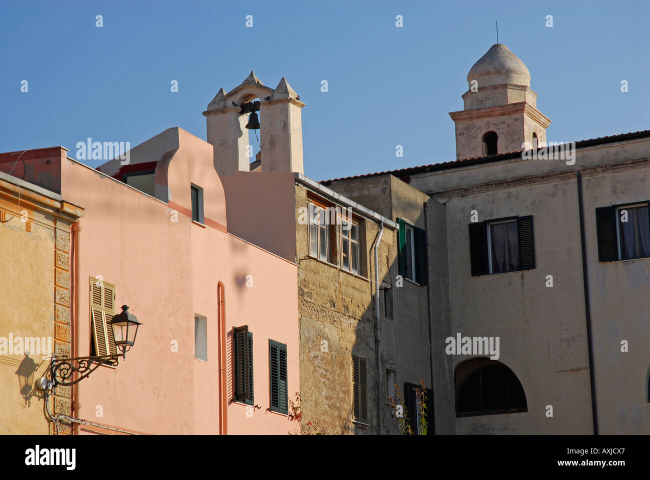 Altstadt von Alghero Stockfoto