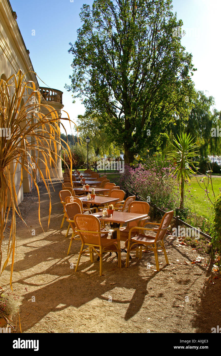 Schwerin Orangerie café Stockfoto