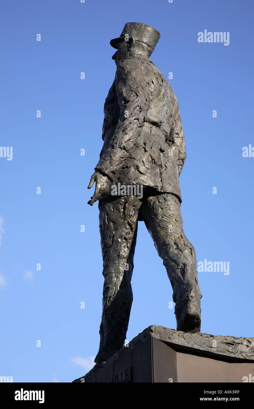 General de Gaulle Denkmal, Av des Champs Elysees, Paris, Frankreich Stockfoto