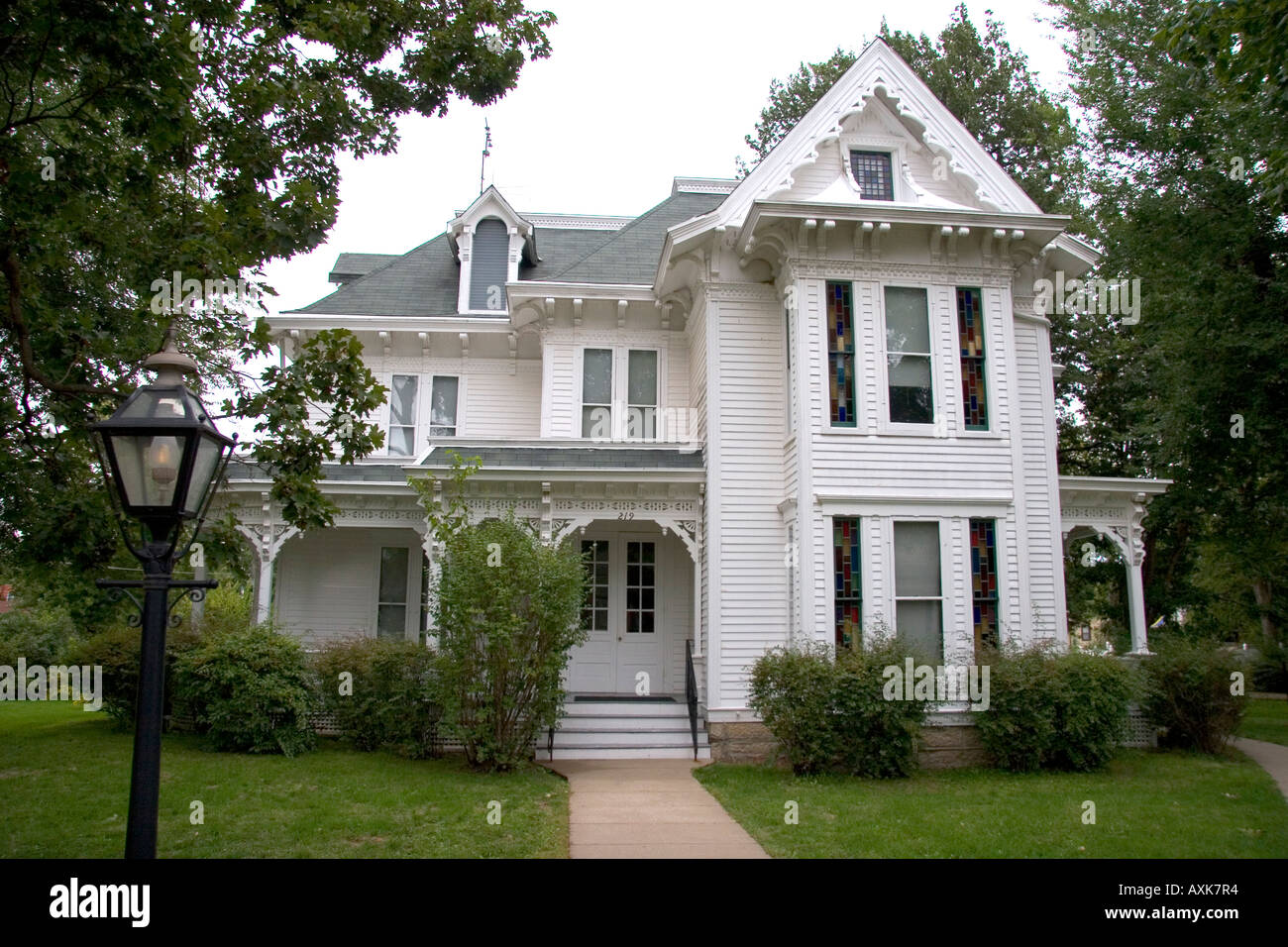 Harry S Truman nach Hause am National Historic Site an Unabhängigkeit, Missouri Stockfoto