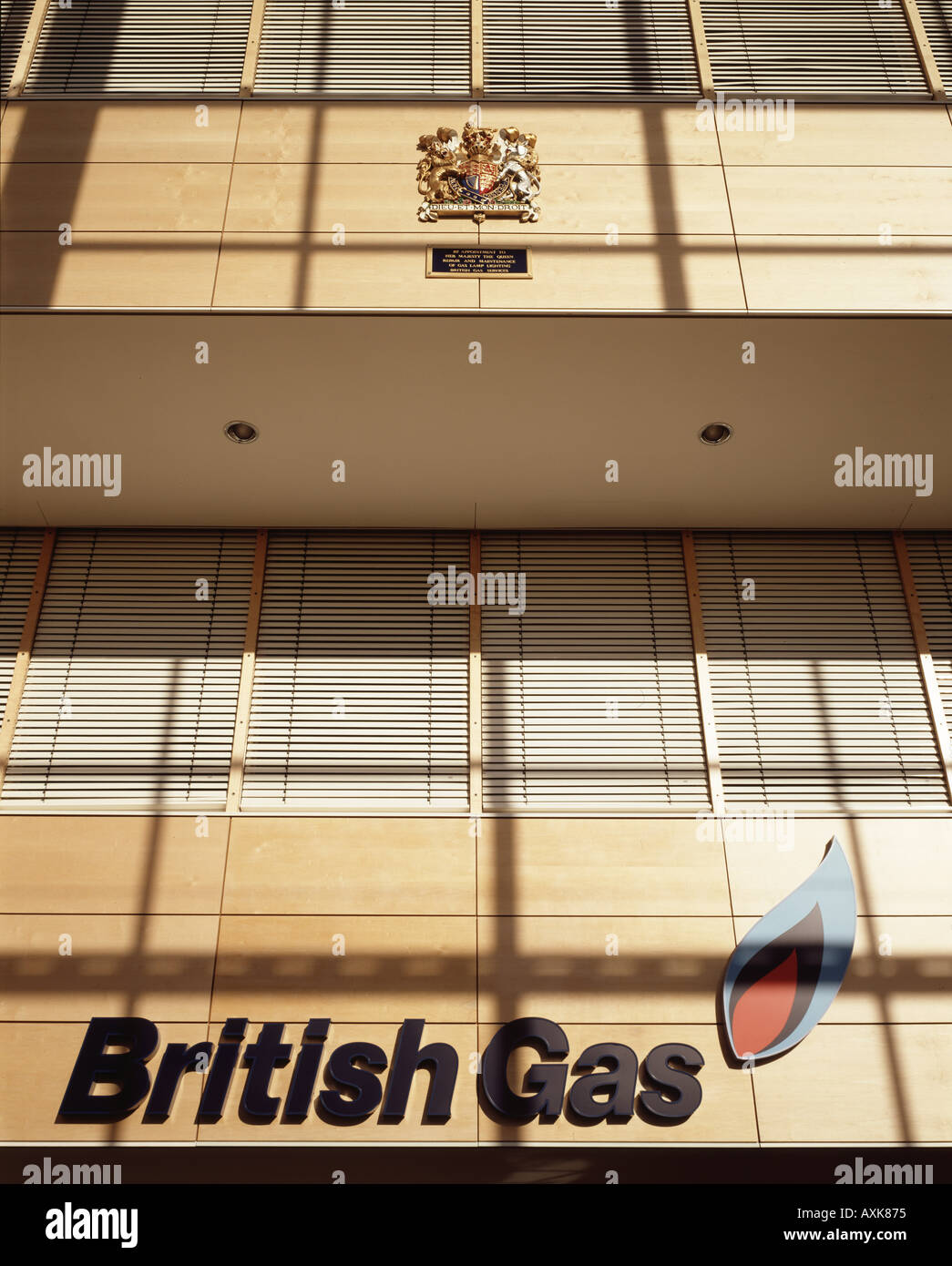 BRITISH GAS Stockfoto