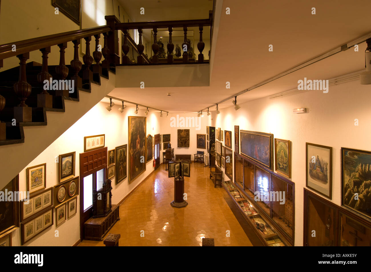Museu Frederic Mares Barri Gotic Barcelona Catalunya Spanien Stockfoto
