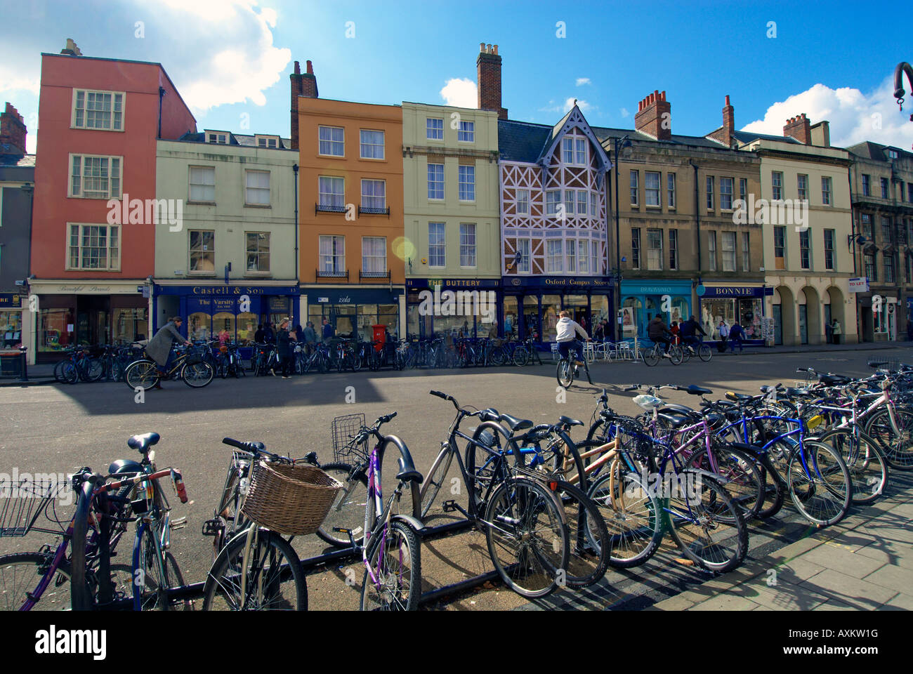 Broad Street, Oxford, England Stockfoto