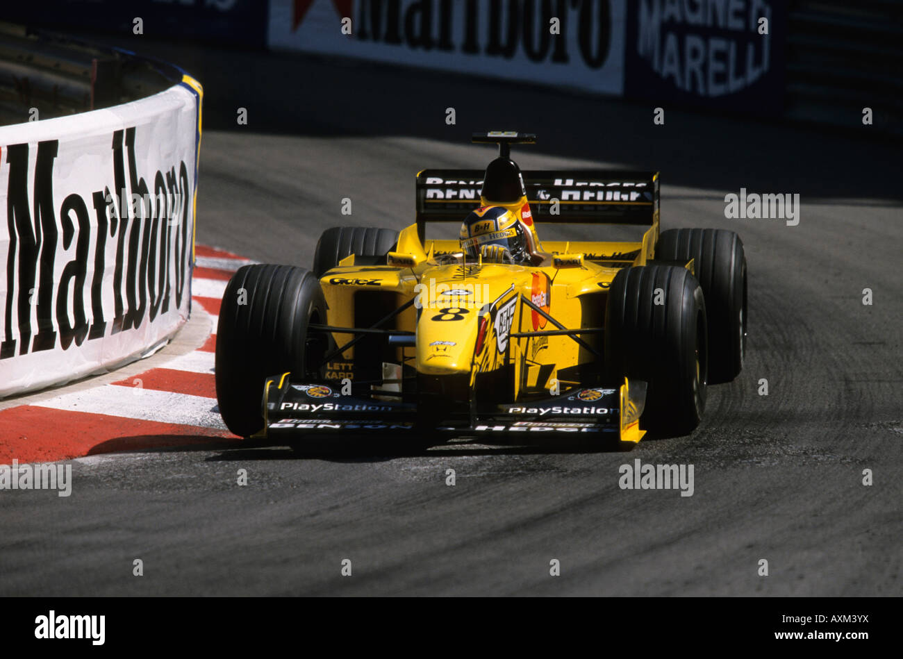 1999 Monaco F1 GP Heinz Harald Frentzen im Jordan Mugen Honda