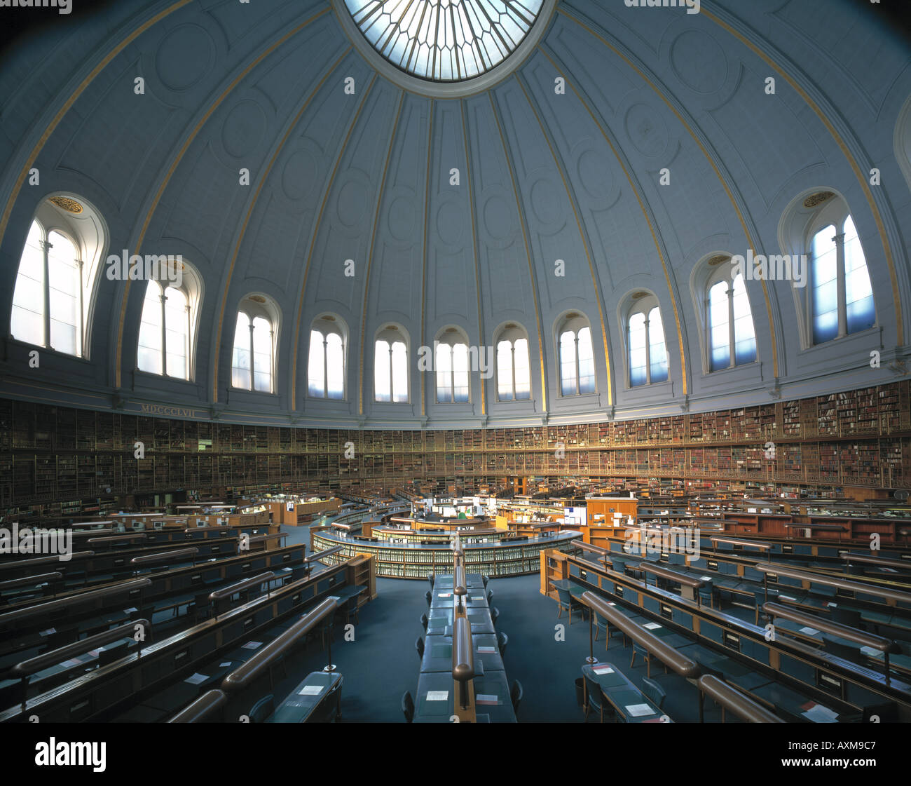 British Library Reading Room Stockfotos British Library